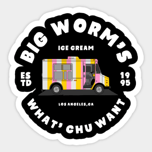 big worm's Sticker